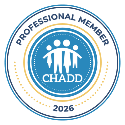 CHADD Professional Member 2026 badge
